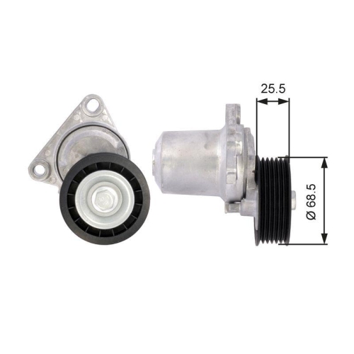 GATES Riemenspanner, Keilrippenriemen DriveAlign&trade; T39074