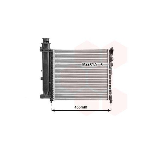 VAN WEZEL K&uuml;hler, Motork&uuml;hlung 40002073