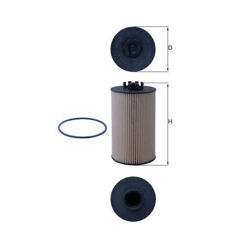 MAHLE Kraftstofffilter KX 657D