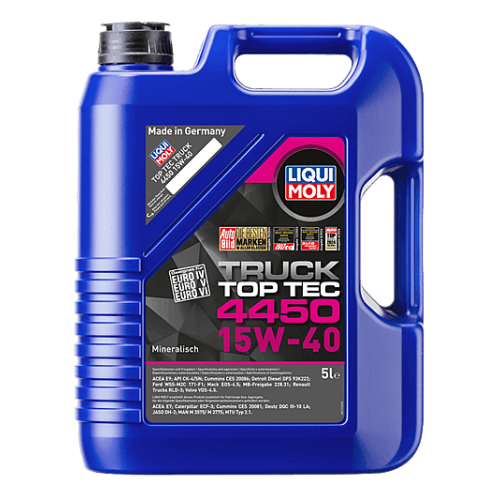 Motor&ouml;l Motoren&ouml;l Top Tec Truck 4450 15W-40 LKW Nutzfahrzeuge 5 Liter 21975