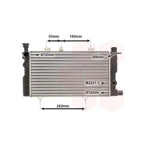 VAN WEZEL K&uuml;hler, Motork&uuml;hlung 40002095