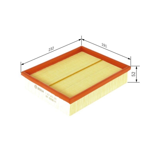 BOSCH Luftfilter 1 457 433 289