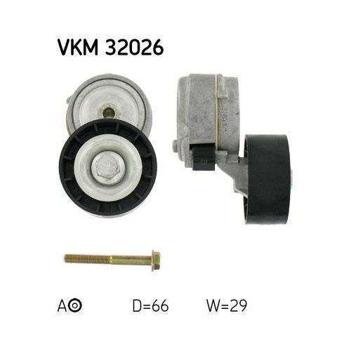 SKF Riemenspanner, Keilrippenriemen VKM 32026