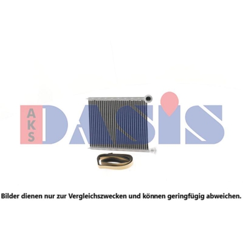 AKS DASIS W&auml;rmetauscher, Innenraumheizung 169019N