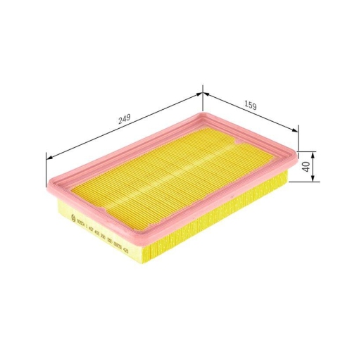 BOSCH Luftfilter 1 457 433 290