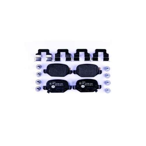 HELLA Bremsbelagsatz, Scheibenbremse 8DB 355 020-751