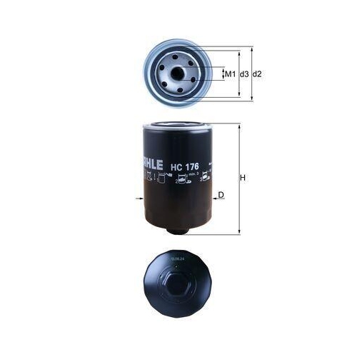 MAHLE Filter, Arbeitshydraulik HC 176