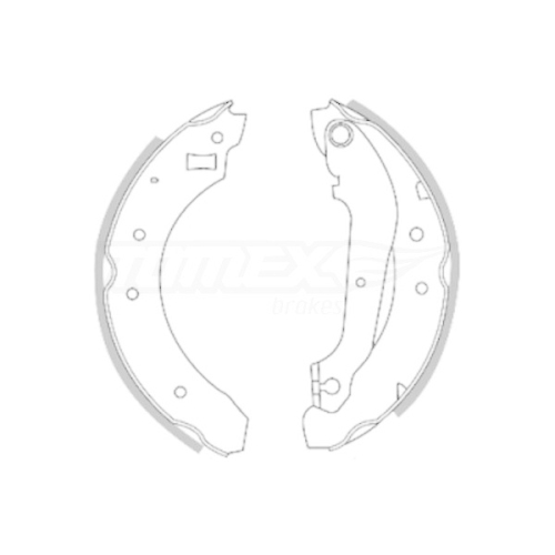 TOMEX Brakes Bremsbackensatz TX 20-21