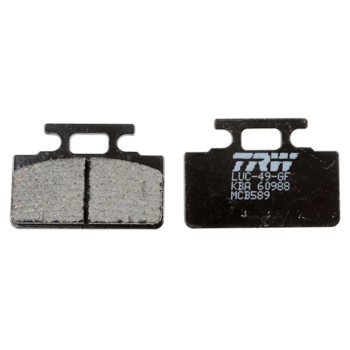 TRW Bremsbelagsatz, Scheibenbremse Organic Allround MCB589