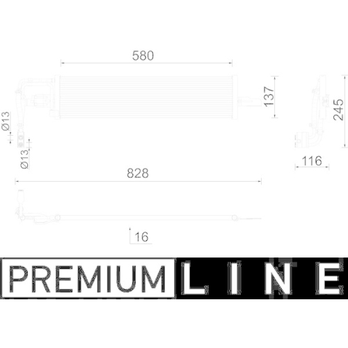 MAHLE &Ouml;lk&uuml;hler, Automatikgetriebe BEHR *** PREMIUM LINE *** CLC 290 000P