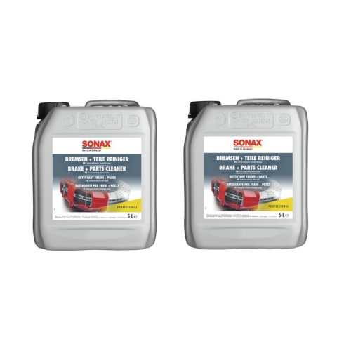 SONAX Bremsenreiniger Teilereiniger 10L Spezialreiniger Kupplung Bremse 04835050