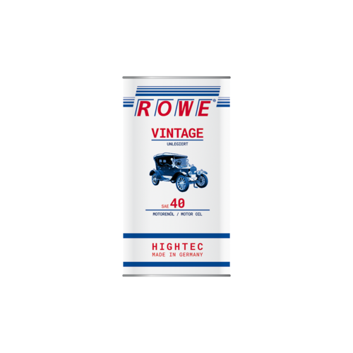 Hightec Vintage SAE 40 Unlegiert Mehrbereichs&ouml;l Mineralisch Oldtimer Rowe 5l