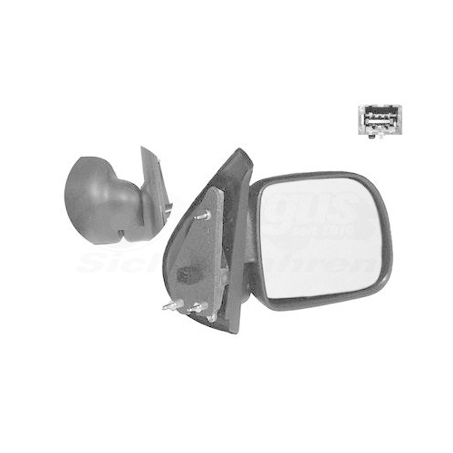 VAN WEZEL Au&szlig;enspiegel * HAGUS * 4310808