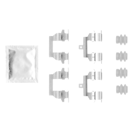 TEXTAR Zubeh&ouml;rsatz, Scheibenbremsbelag 82549800