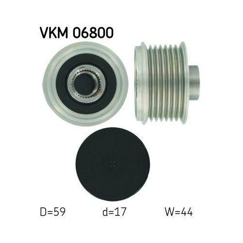 SKF Generatorfreilauf VKM 06800