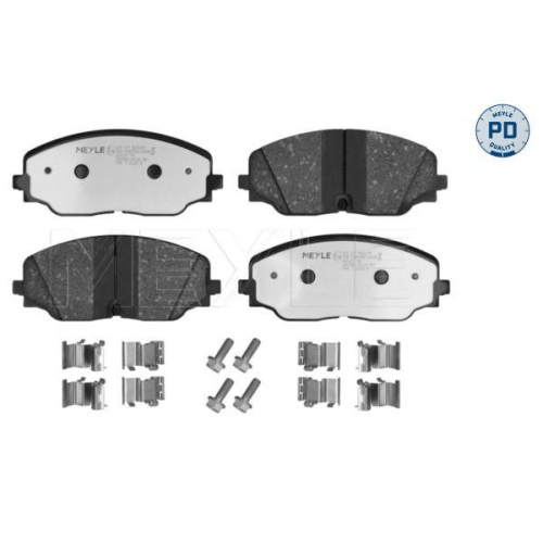 MEYLE Bremsbelagsatz, Scheibenbremse MEYLE-PD: Advanced performance and design. 025 227 6920/PD