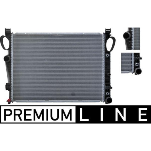 MAHLE Kühler, Motorkühlung BEHR *** PREMIUM LINE *** CR 302 000P