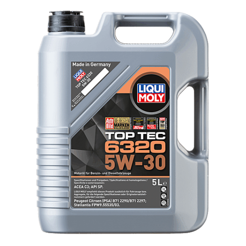 Motor&ouml;l Motoren&ouml;l LIQUI MOLY Top Tec 6320 5W-30 - 5 Liter 5L 23158