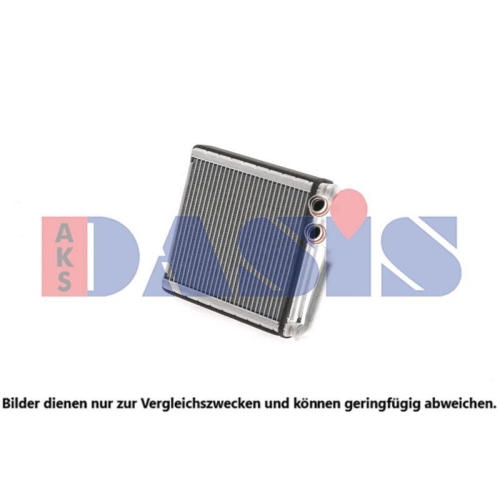 AKS DASIS Wärmetauscher, Innenraumheizung 049014N