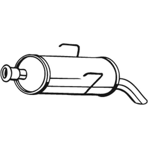 BOSAL Endschalld&auml;mpfer 190-005