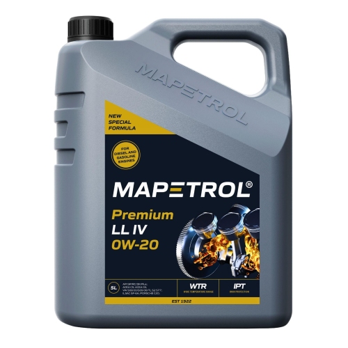 Motor&ouml;l Motoren&ouml;l Mapetrol Premium LL IV 0W-20 - 5 Liter Kanister MAP0085