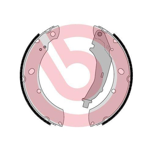 BREMBO Bremsbackensatz ESSENTIAL LINE S 85 544