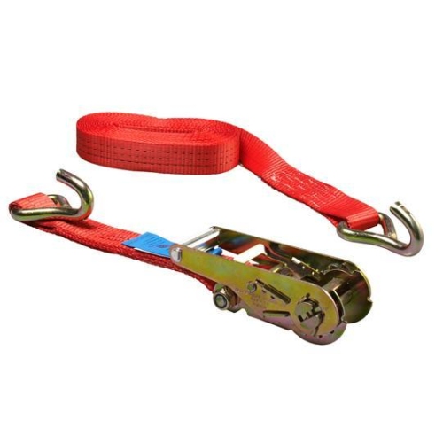 S-Line Zurrgurt 3018, 6 m, Gewebe 35 mm, rot Suer 142138536