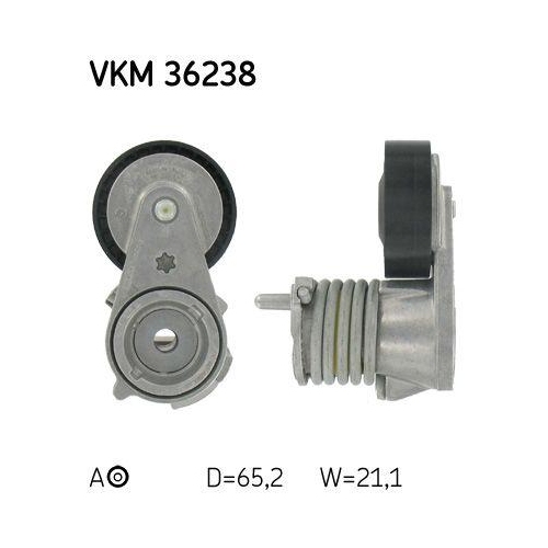 SKF Riemenspanner, Keilrippenriemen VKM 36238