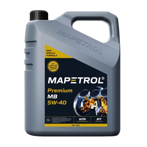 Motor&ouml;l Motoren&ouml;l Mapetrol Premium MB 5W-40 - 5 Liter Kanister MAP0159
