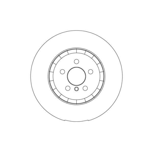 TRW Bremsscheibe TRW SINGLE DF6636S