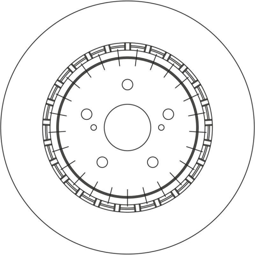 TRW Bremsscheibe TRW SINGLE