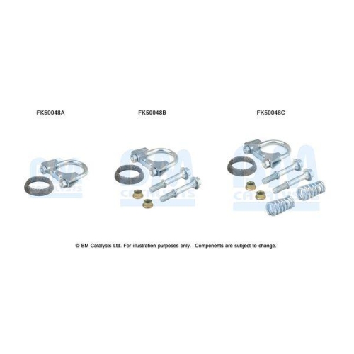 BM CATALYSTS Montagesatz, Abgasrohr FK50048