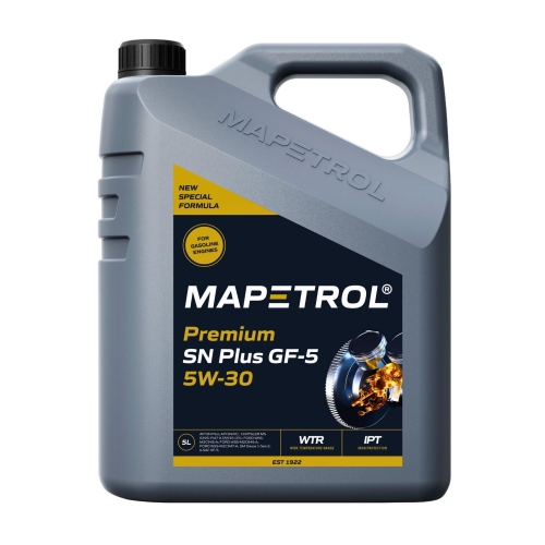 Motor&ouml;l Motoren&ouml;l Mapetrol Premium SN Plus GF-5 5W-30 - 5 Liter Kanister MAP0139