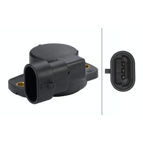 HELLA Sensor, Drosselklappenstellung 6PX 008 476-451