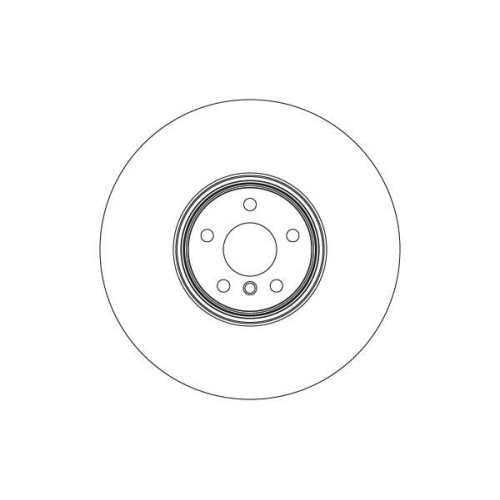 TRW Bremsscheibe TRW SINGLE DF6638S