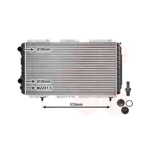 VAN WEZEL K&uuml;hler, Motork&uuml;hlung *** IR PLUS *** 40002147