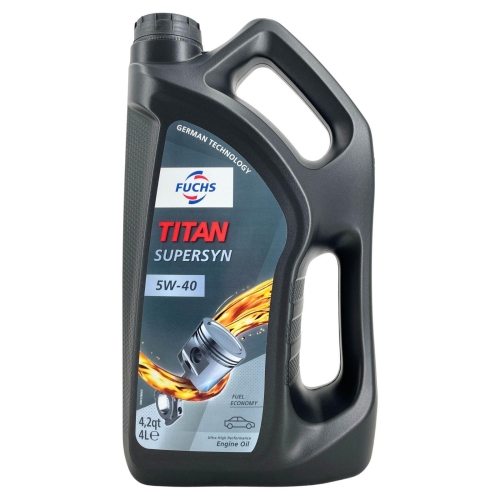 Motor&ouml;l Motoren&ouml;l Fuchs Titan Supersyn 5W-40 - 4 Liter Kanister 602003218