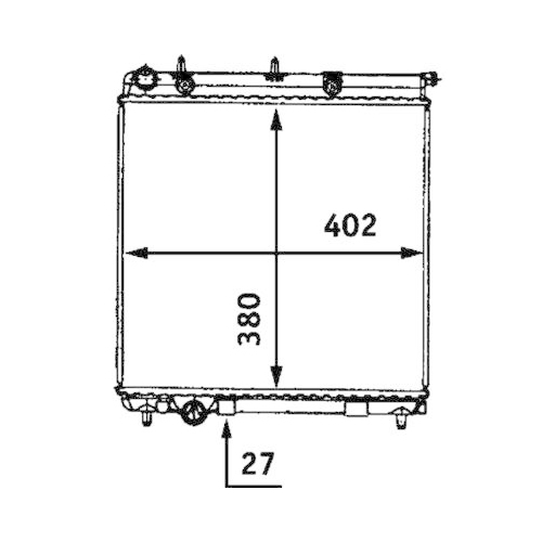 MAHLE K&uuml;hler, Motork&uuml;hlung BEHR CR 558 000S