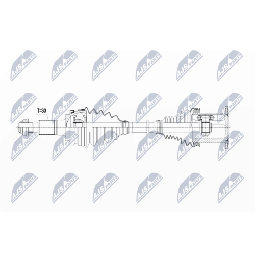 NTY Antriebswelle NPW-VW-065
