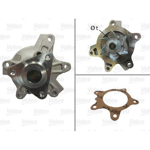VALEO Wasserpumpe, Motorkühlung