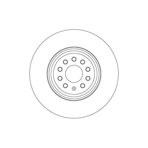 TRW Bremsscheibe TRW SINGLE