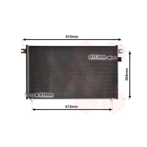 VAN WEZEL Kondensator, Klimaanlage 13005330