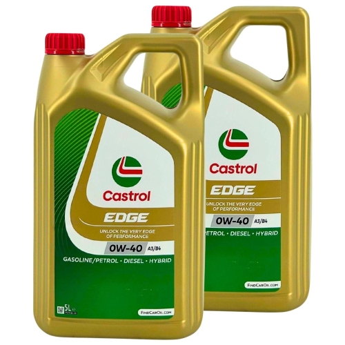 Motor&ouml;l Castrol Edge 0W-40 A3/B4 VW MB 229.5 BMW Longlife RN 10 Liter 15F6B7