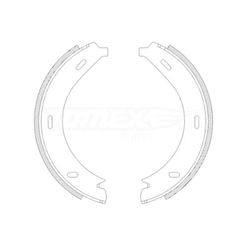 TOMEX Brakes Bremsbackensatz TX 21-19