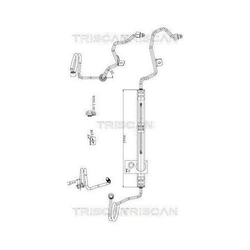 TRISCAN Hydraulikschlauch, Lenkung