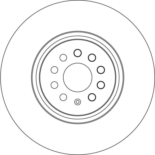 TRW Bremsscheibe TRW SINGLE