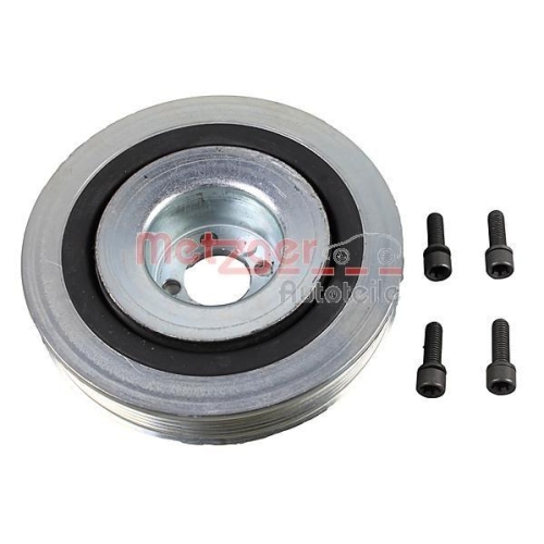 METZGER AUTOTEILE Riemenscheibe, Kurbelwelle COMPETENCE KIT 6400096