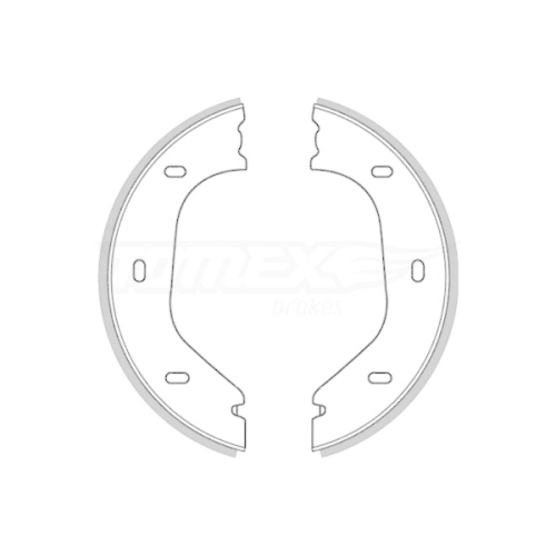 TOMEX Brakes Bremsbackensatz TX 21-21