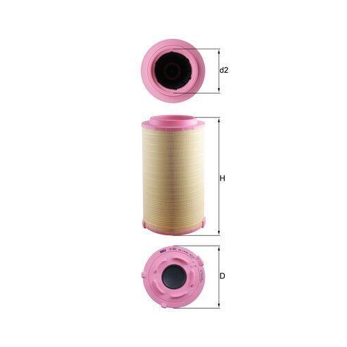 MAHLE Luftfilter LX 5051