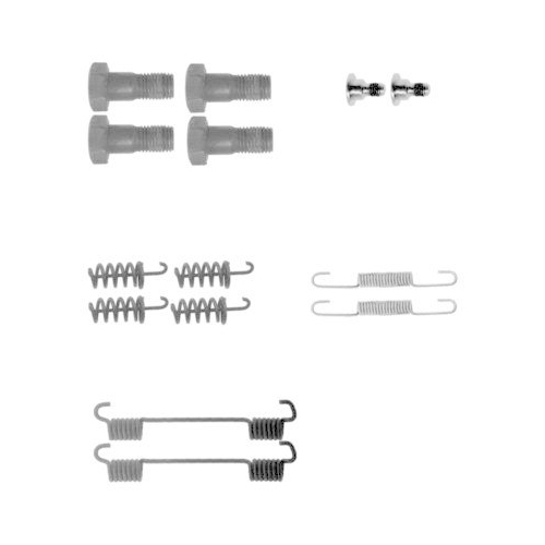TEXTAR Zubehörsatz, Feststellbremsbacken 97035500